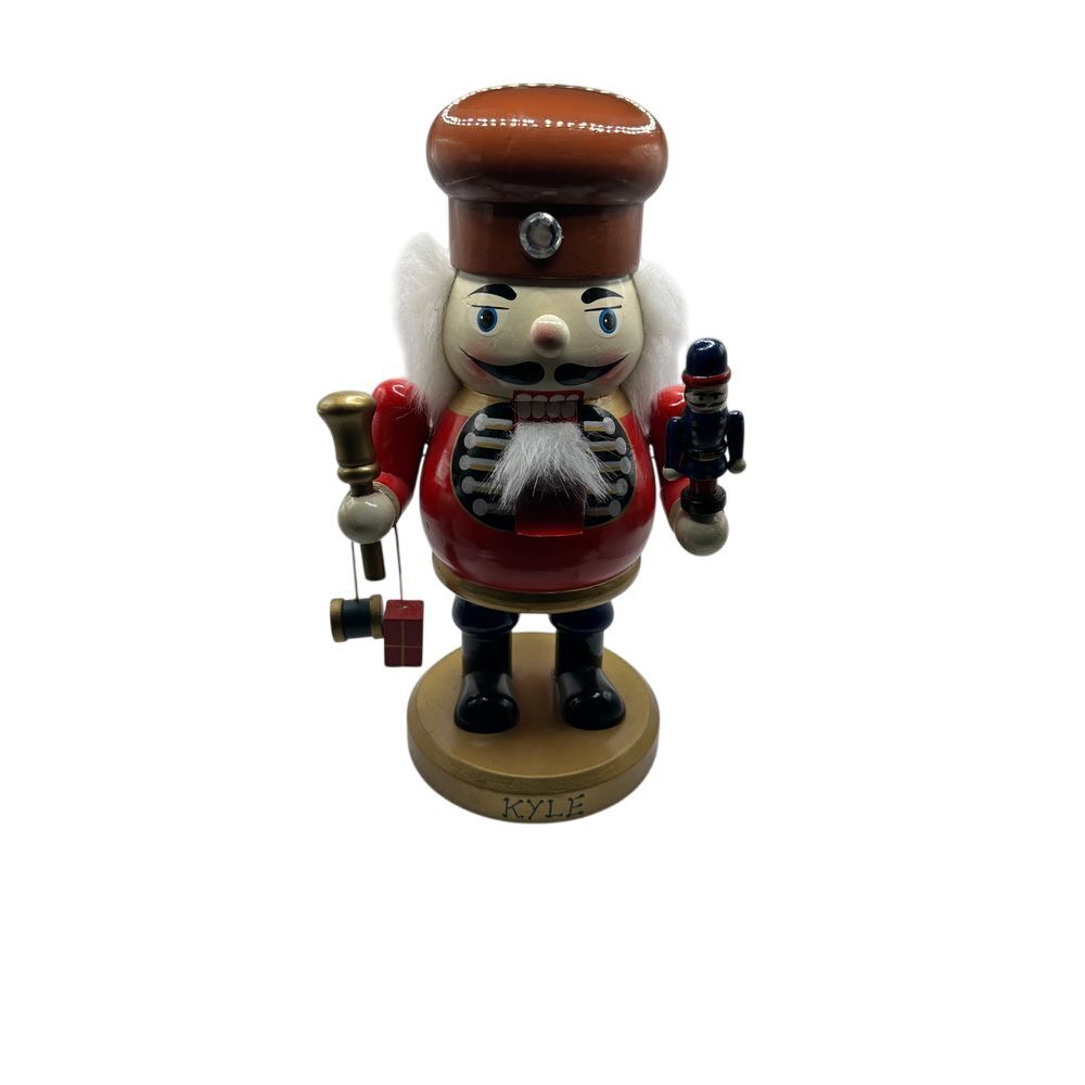 Sadler Fritz Nutcracker‎ Christmas Holiday Decor Collectible 2004 Wooden Figure